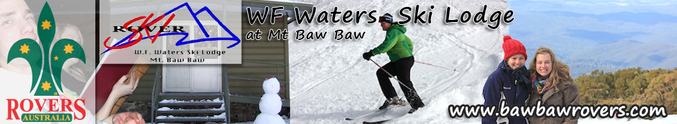 W. F. Waters Ski Lodge Mt Baw Baw